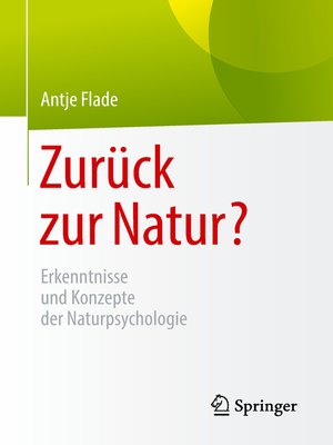 cover image of Zurück zur Natur?